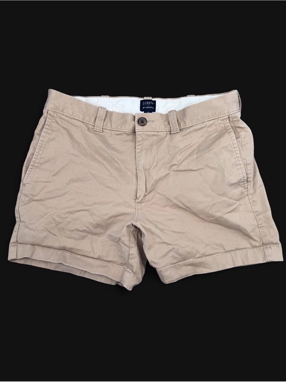 J. Crew Tan mid rise shorts 🩳